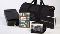 The contents of the Grand Theft Auto IV special edition.
