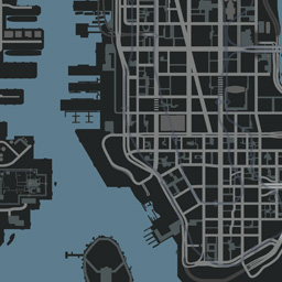 GRAND THEFT AUTO IV - Map: Liberty City