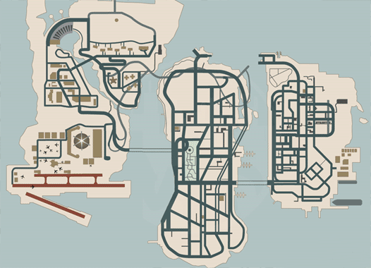 Liberty City Map