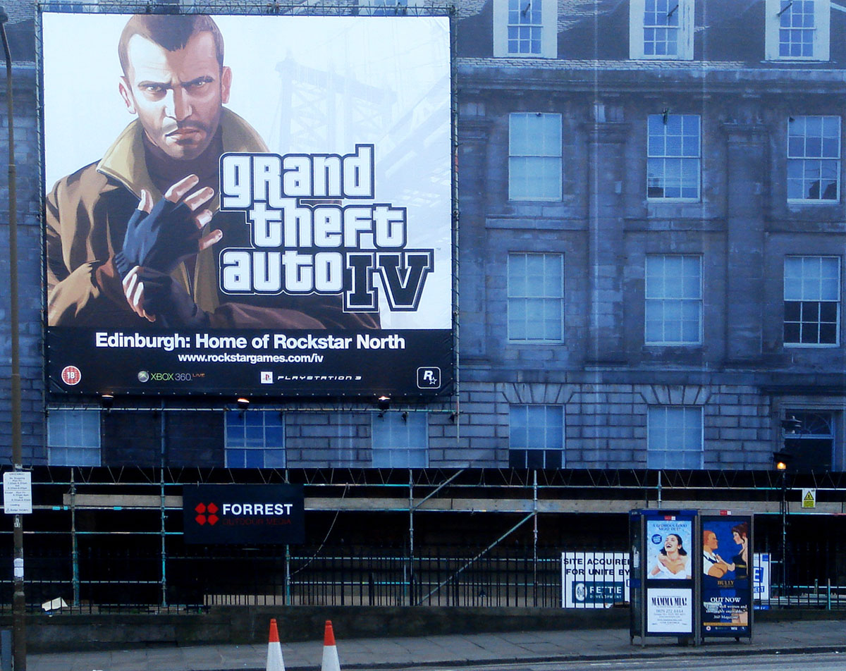 GRAND THEFT AUTO IV - Edinburgh: Home of Rockstar North (News)