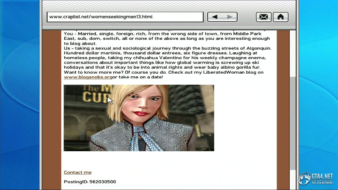 Girlfriends in GTA IV, GTA Wiki