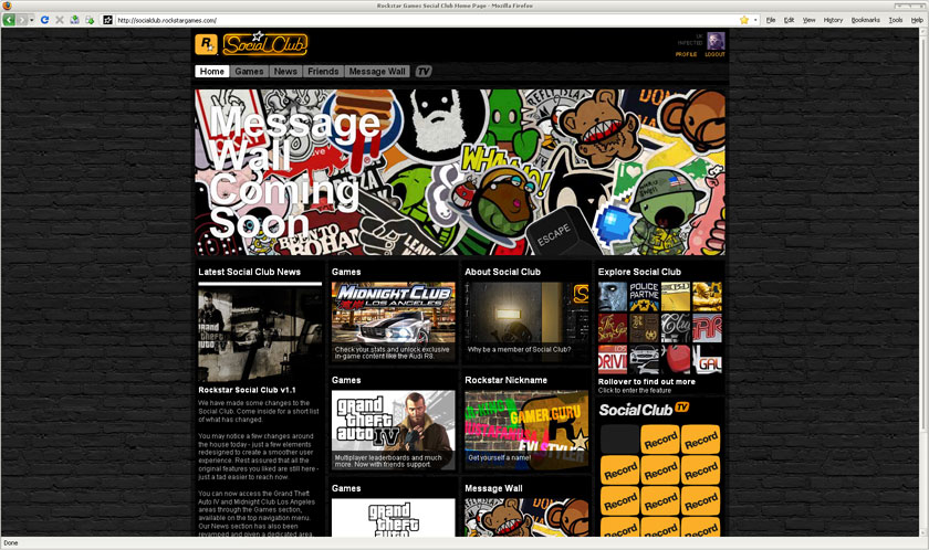 wrong language social club rockstar website