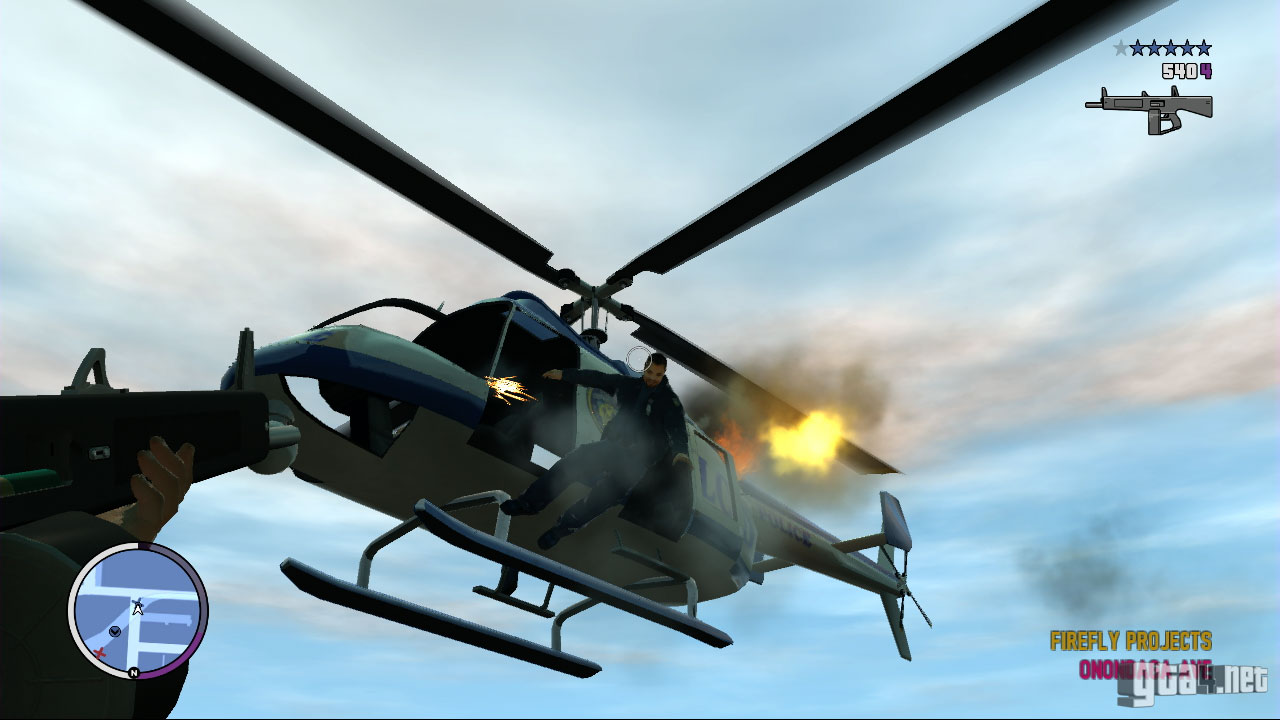 GTA IV Police Helicopter para GTA San Andreas